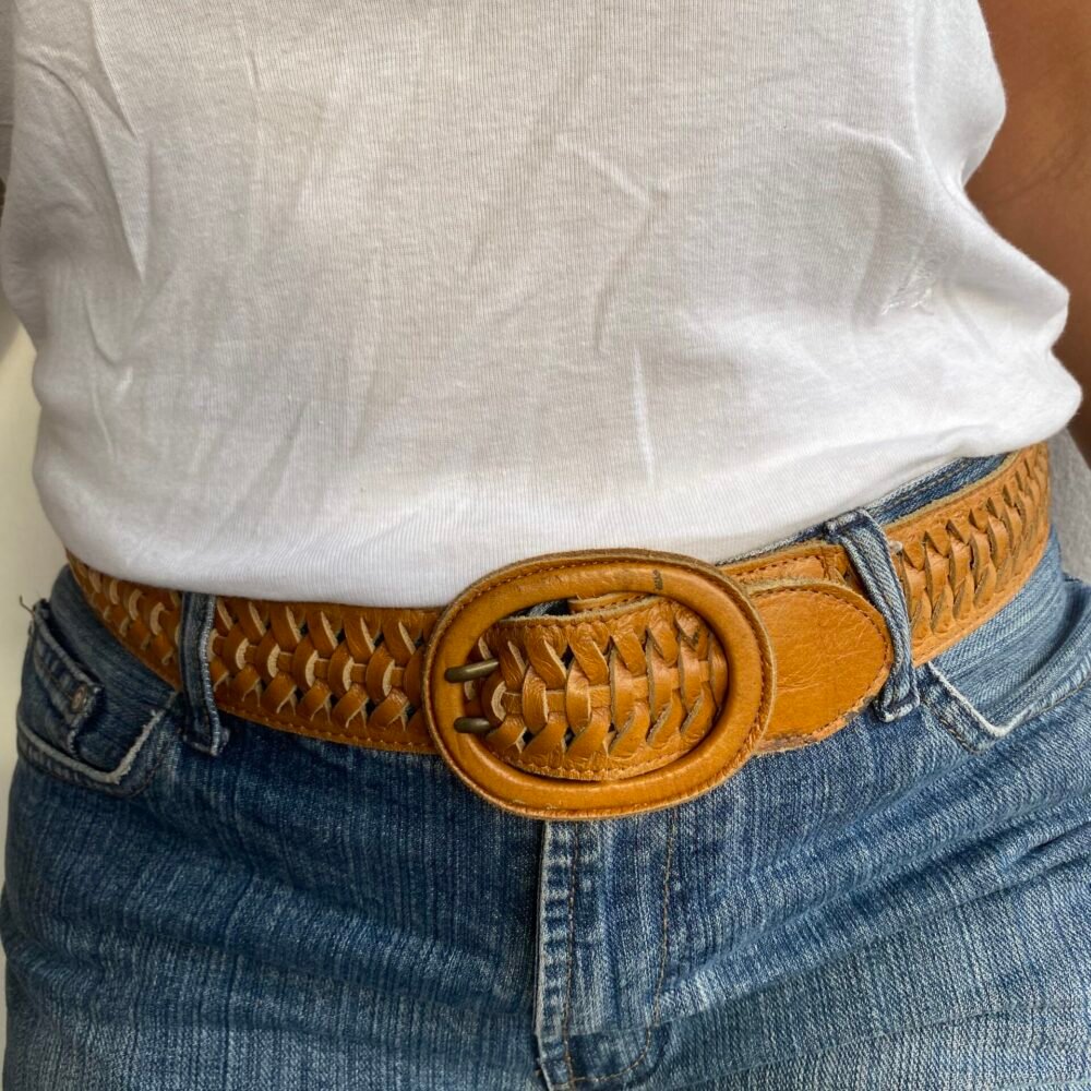 Braided Leather Belt — 2010