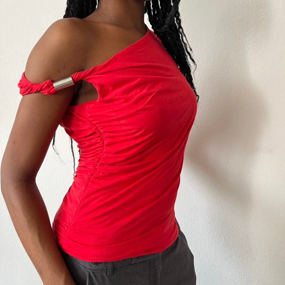 Miss Sixty Asymmetrical Top — 2000s