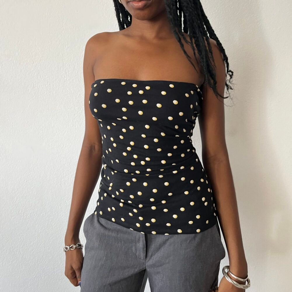 Polka Dot Tube Top — 2010s