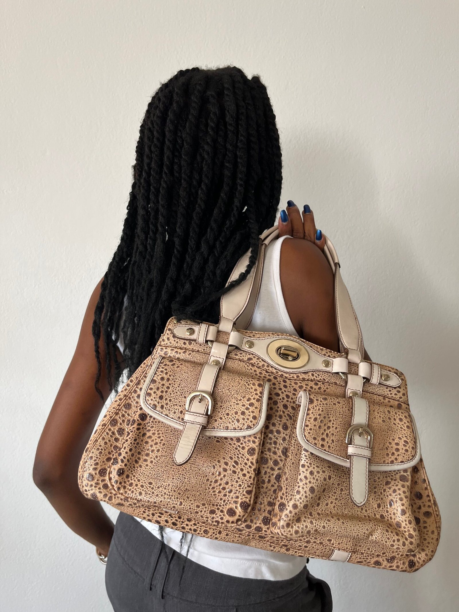 Vintage Pierre Cardin Leather Bag — 2000s - Image 3