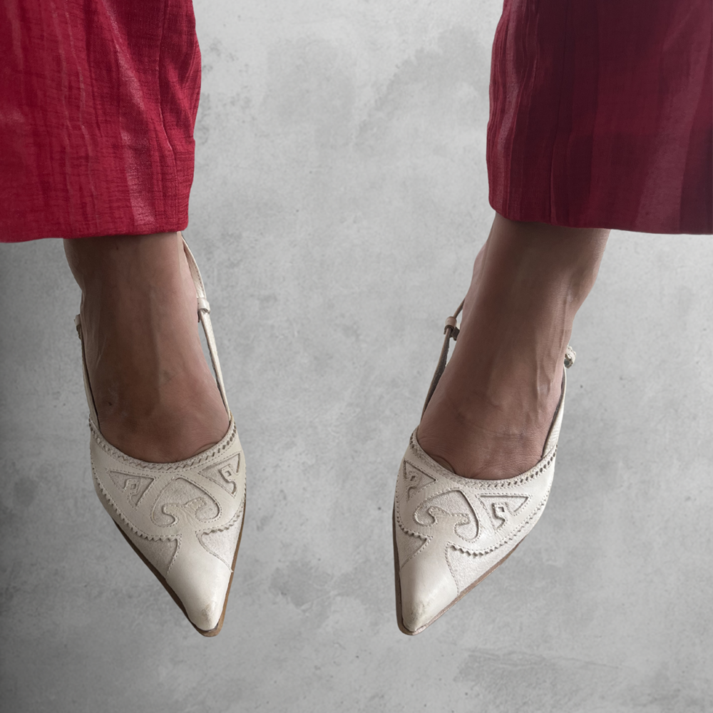 Azzura Strap Heels — 2010s