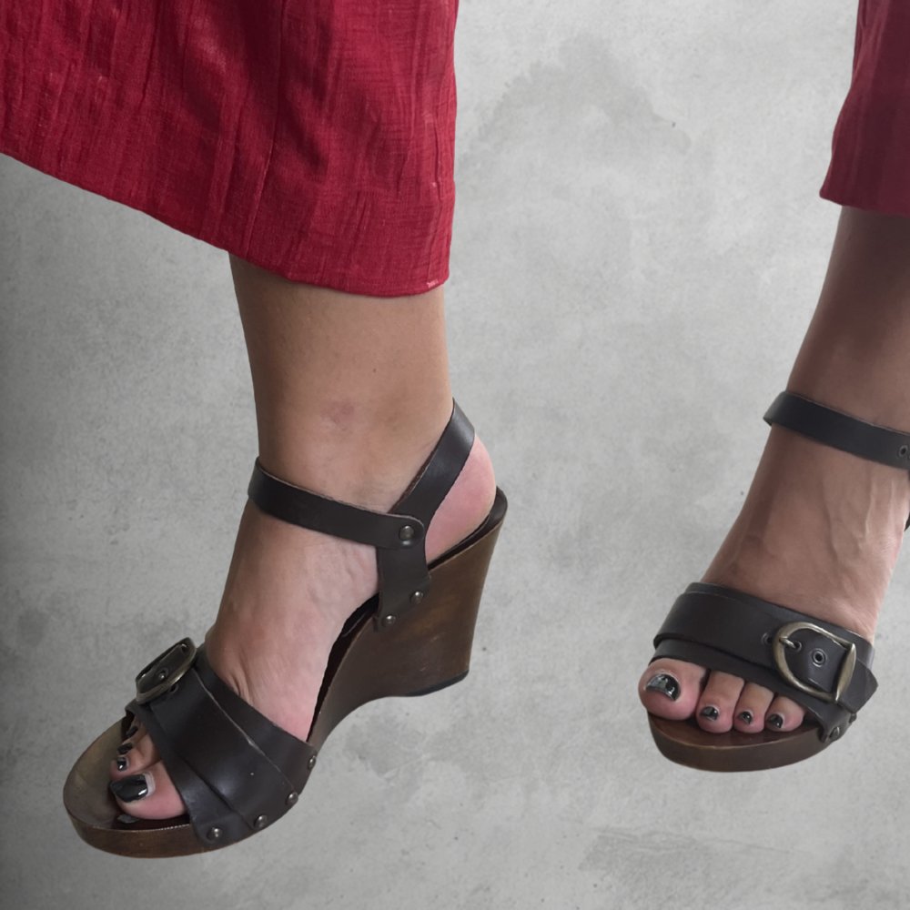 Evie Wedge Heels — 2000s