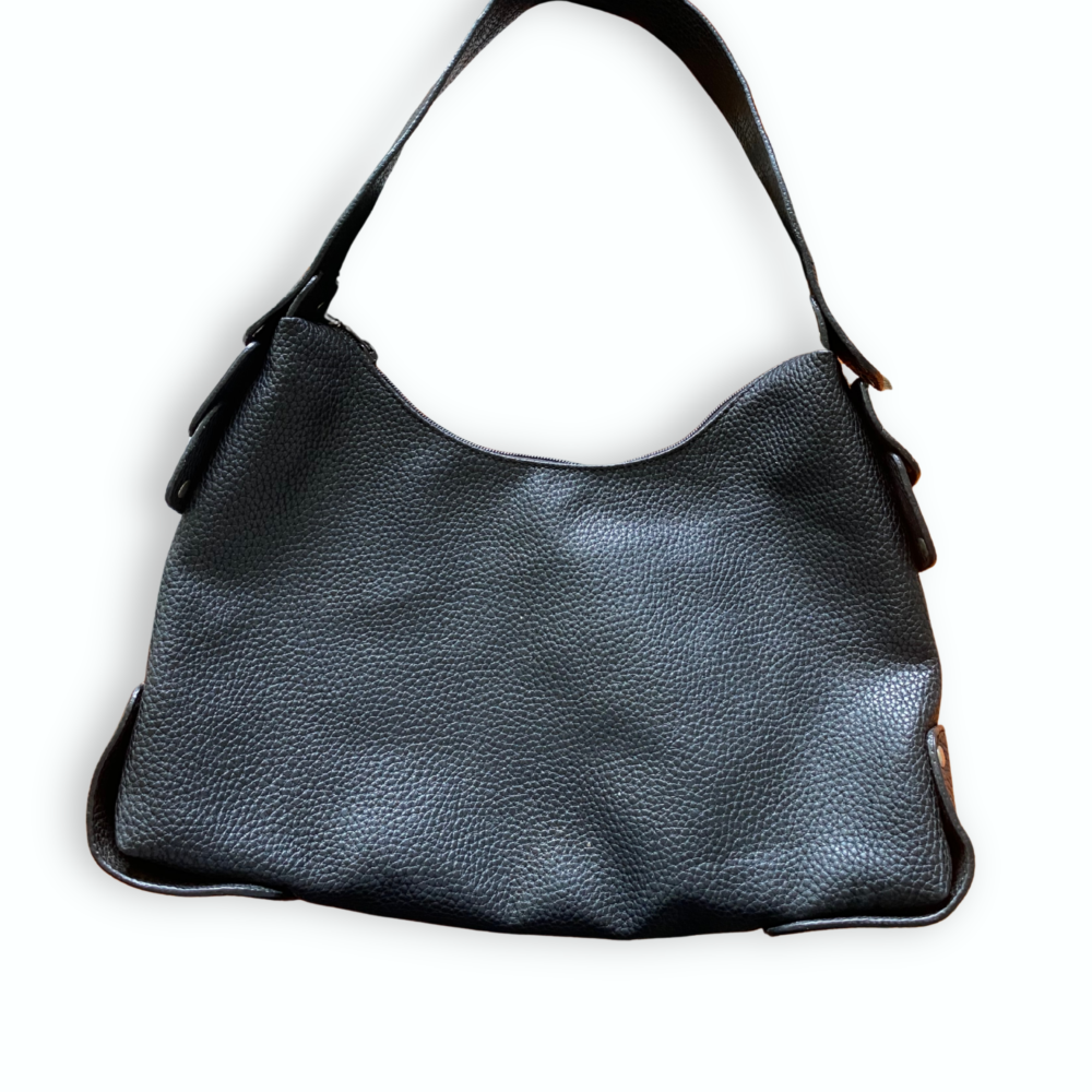Black Classic Shoulder Bag - 2000s