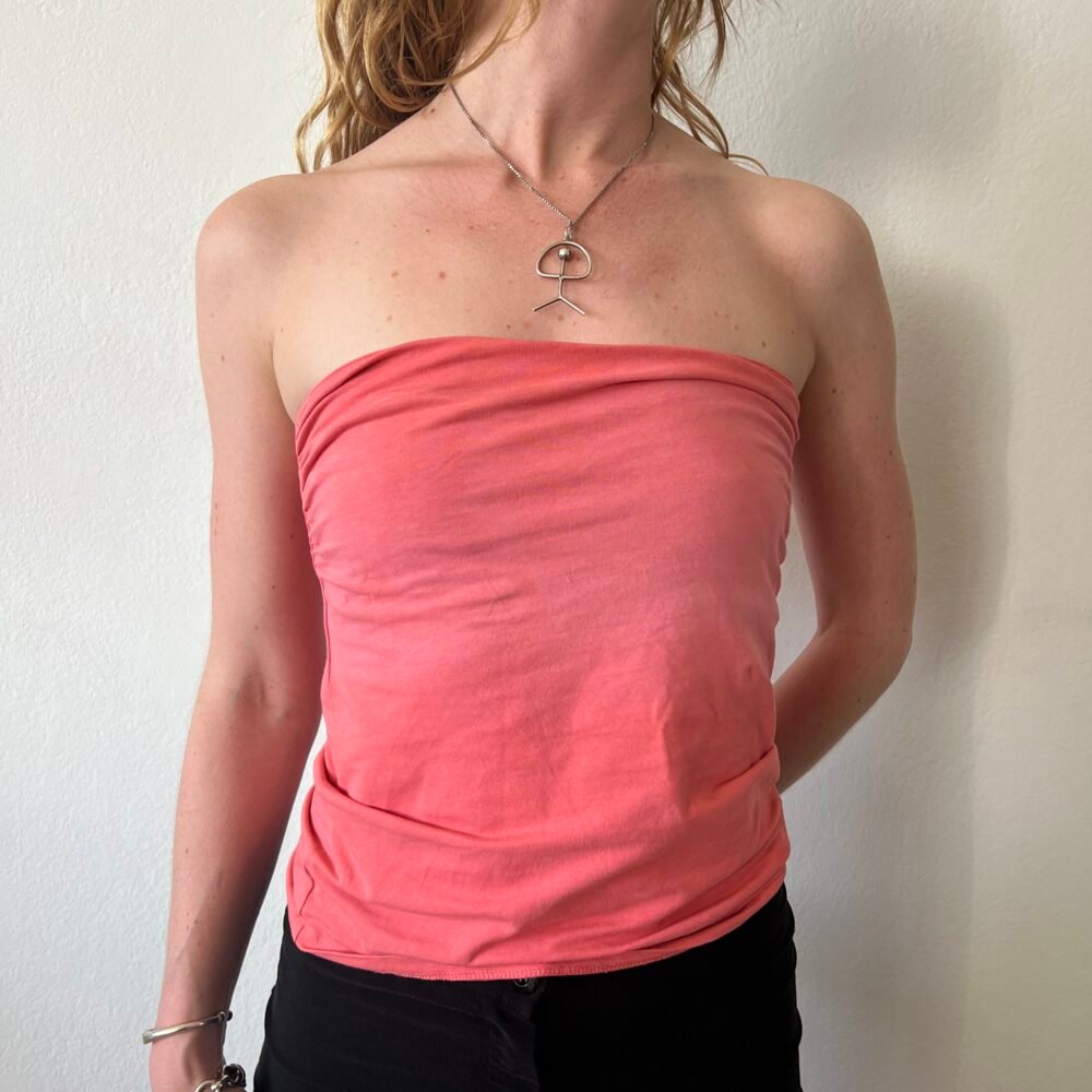 Bandeau Pink Top — 2010s