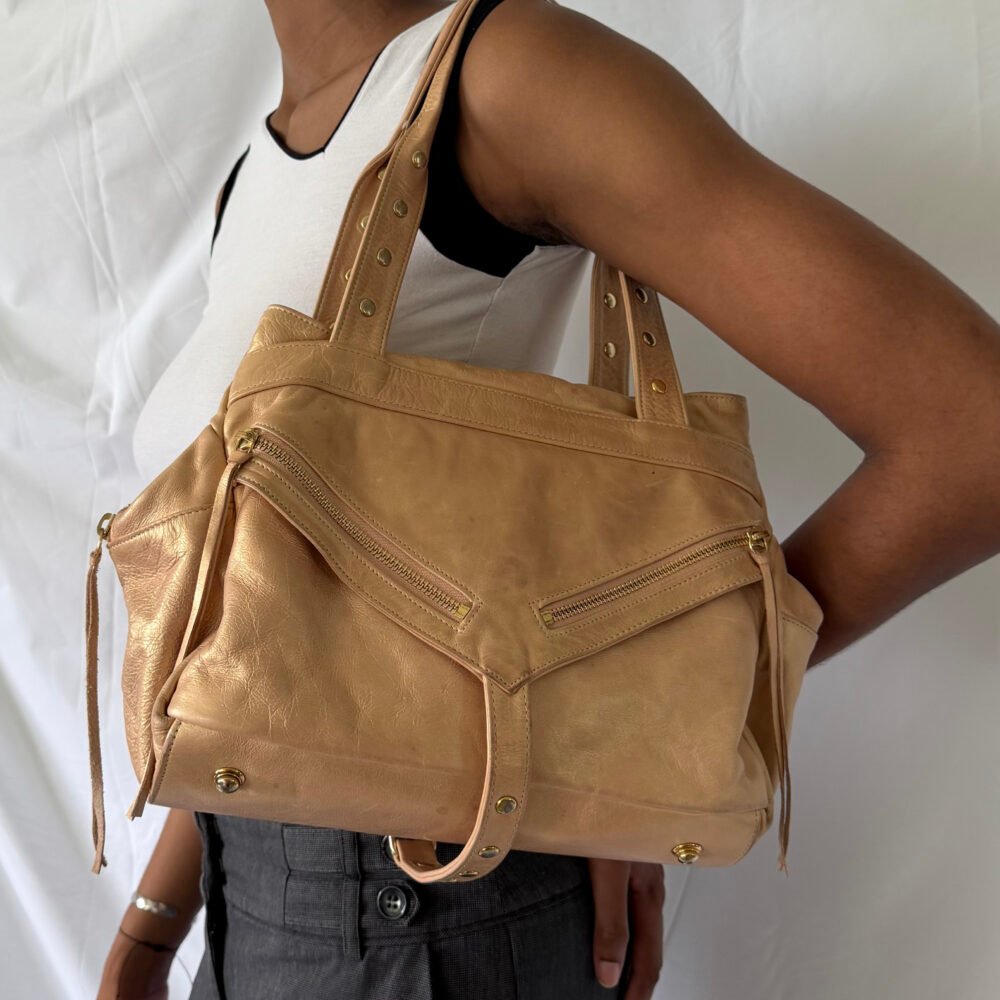 BOTKIER — Metallic Pink Bag — 2000s