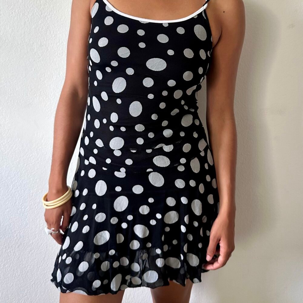 Polka Dot Mini Dress — 2000s